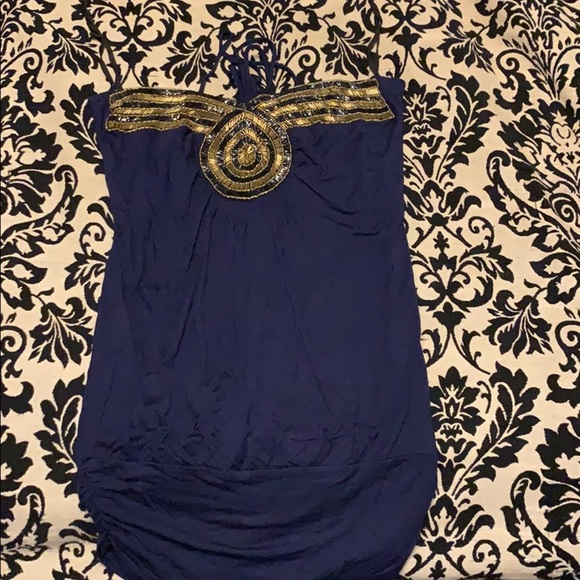 Charlotte Russe Tops - Halter with Straps.